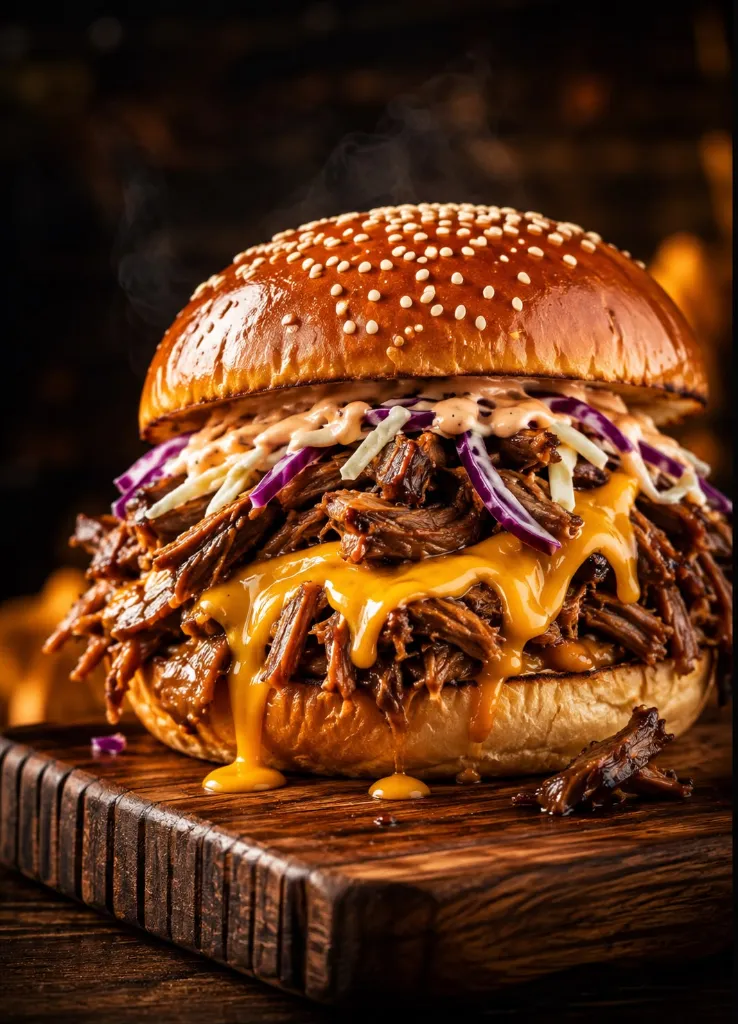 Burger Effiloché