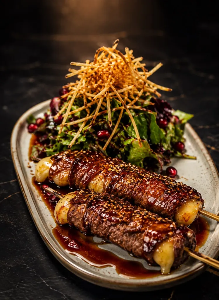 Brochettes Wagyu Yakitori