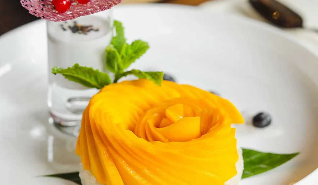 Mango sticky rice