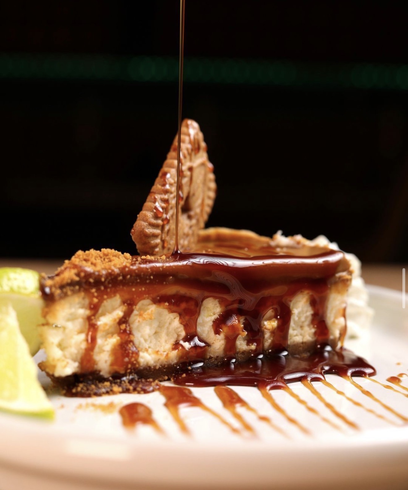 Cheesecake speculoss
