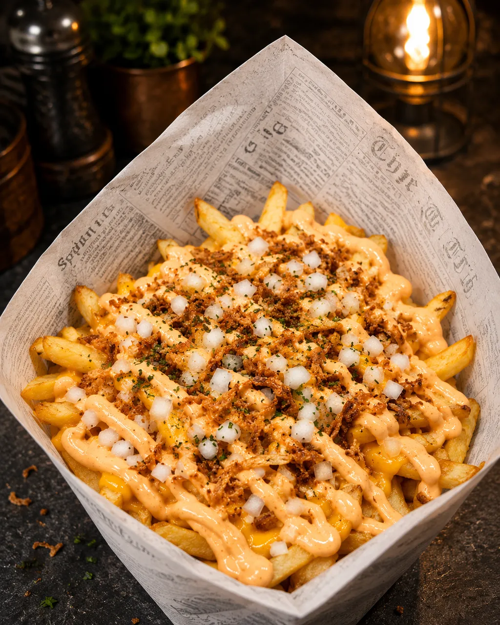 Frites manhattan