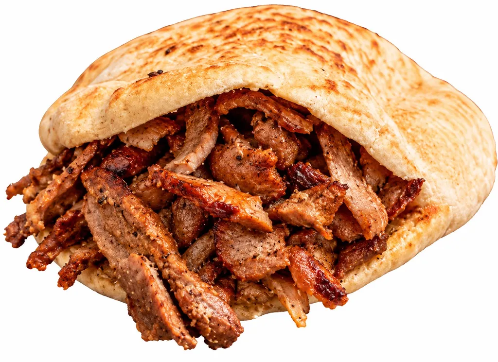 Pita moyenne toute viande (sans crudités)