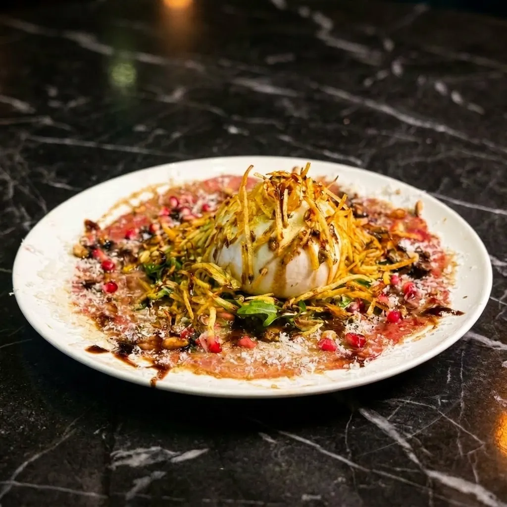 Carpaccio Wagyu Truffe & Burrata