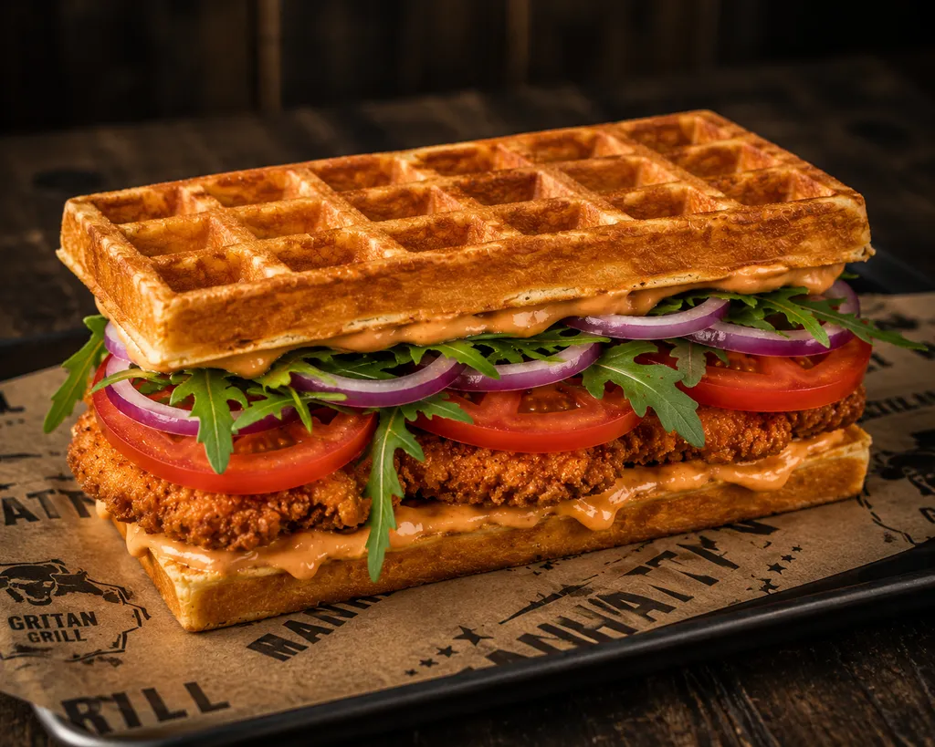 Waffle Burger