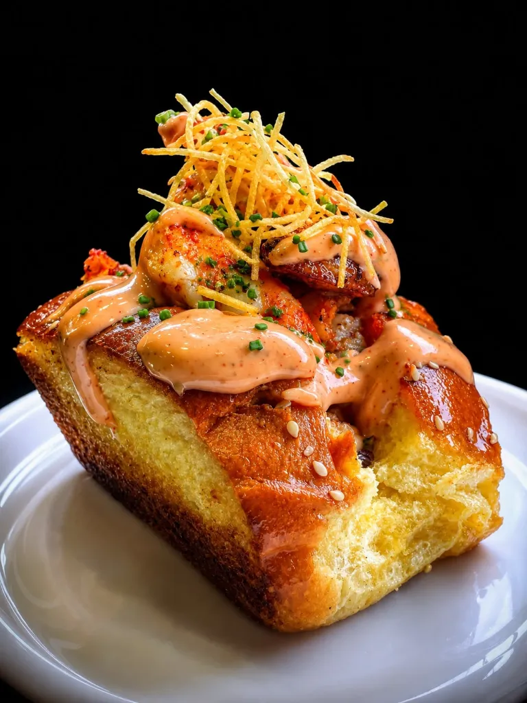 Gambas tiger rolls