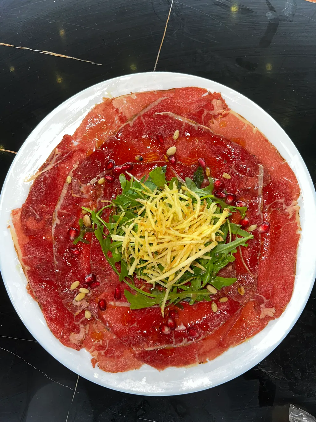 Carpaccio fillet pur fumé