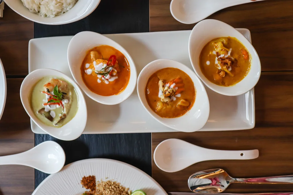 Assiette « Découverte » aux 4 curry