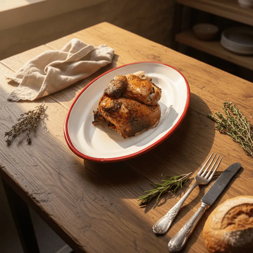 Demi poulet