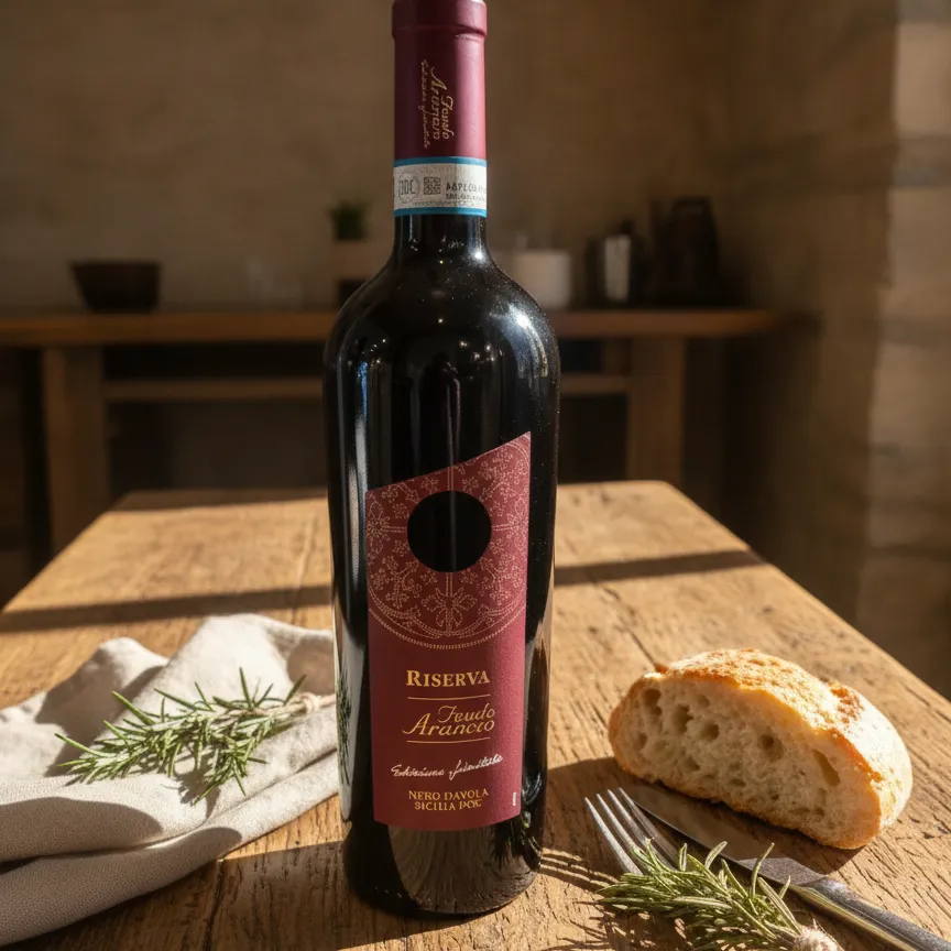 NERO D'AVOLA RISERVA DOC ANRANCIO SICILIA (2017/2018)