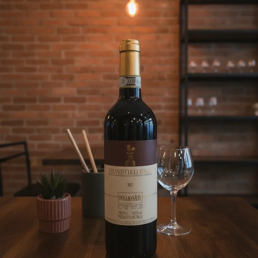CHIANTI COLLI SENESI DOCG POGGIOLSALI TOSCANA (2019)