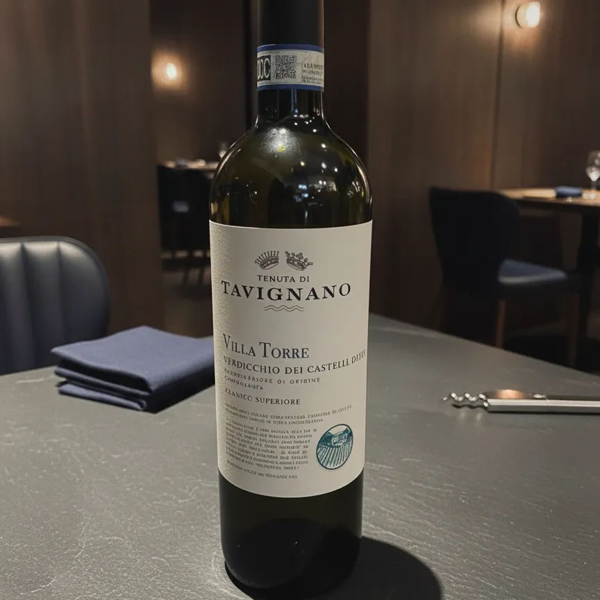 VERDICCHIO DEI CASTELLI DI JESI CLASSICO SUP. «VILLA TORRE» TENITA DI TAVIGNANO MARCHE (2020/2021)
