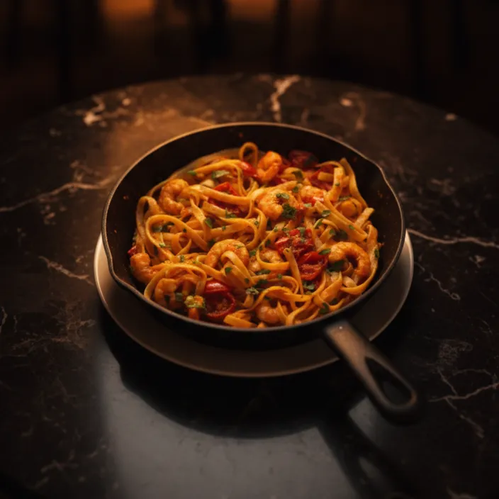 TAGLIATELLE SCAMPI
