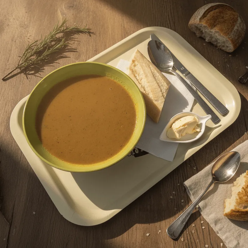 Soupe Maison (+pain et beurre)