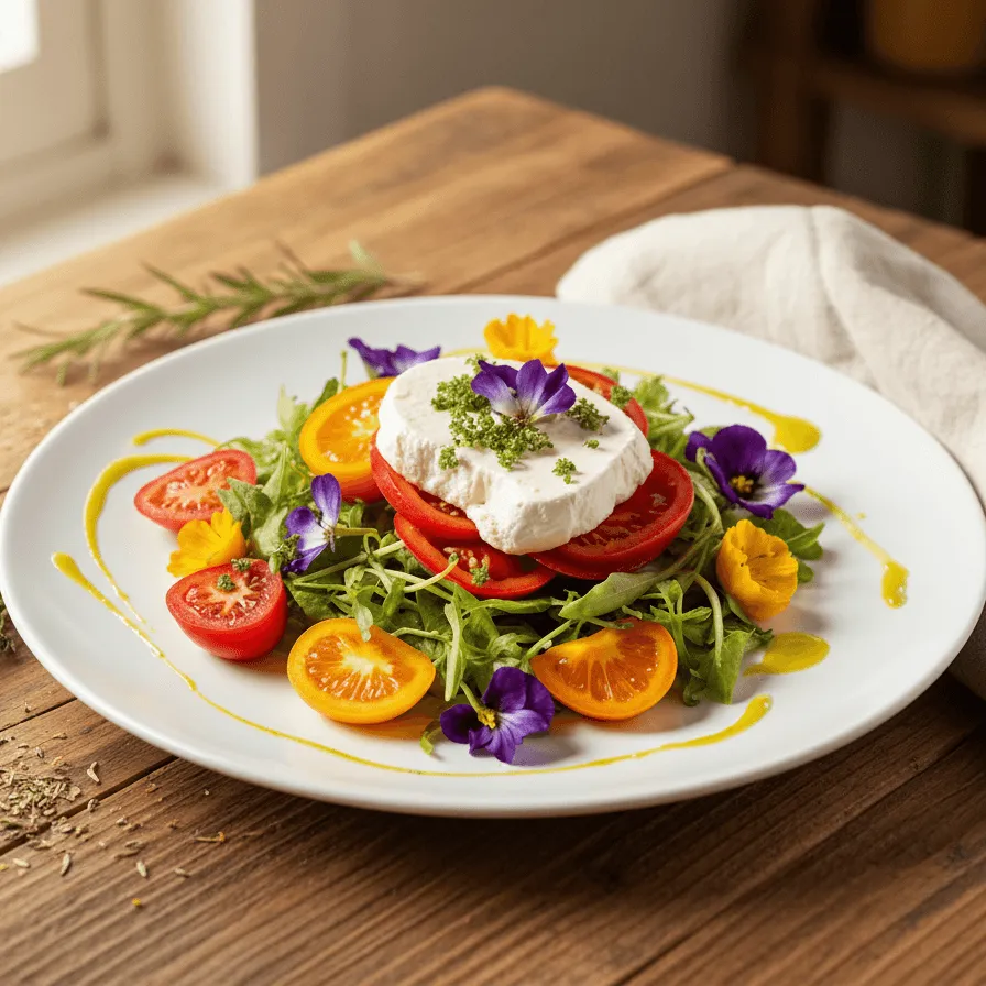 Buratta salade