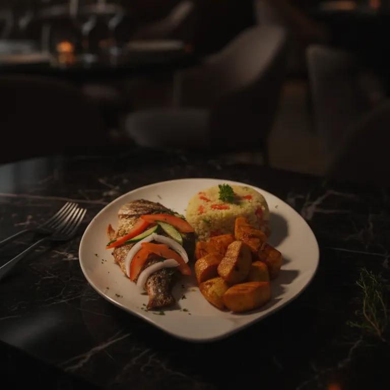 Dorade Grillée aux Épices Africaines