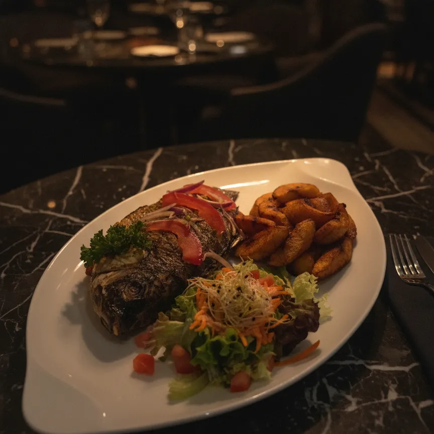 Tilapia Grillé aux Épices Africaines