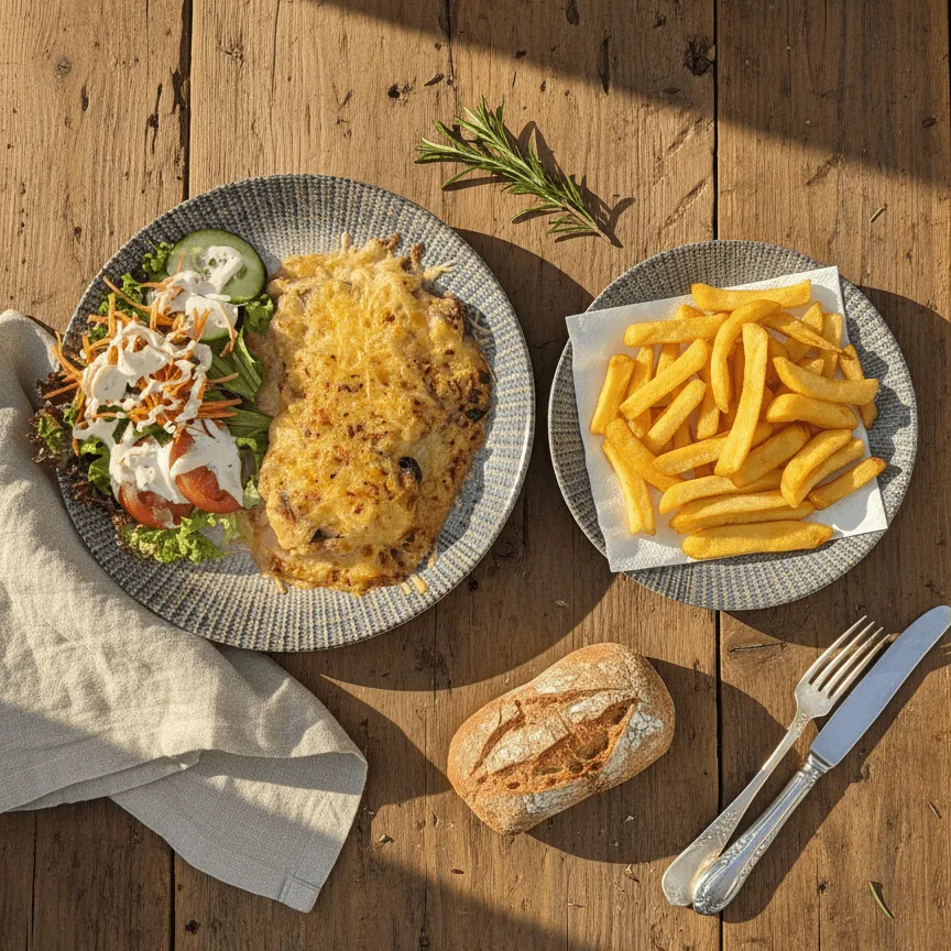 Poulet gratiné