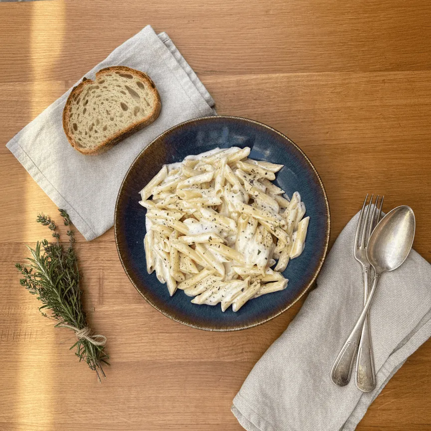 Penne 4 fromages