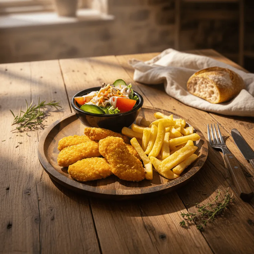 Nuggets poulet (6pc)