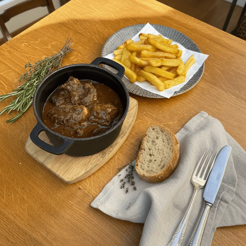Carbonnade flamande à la bière