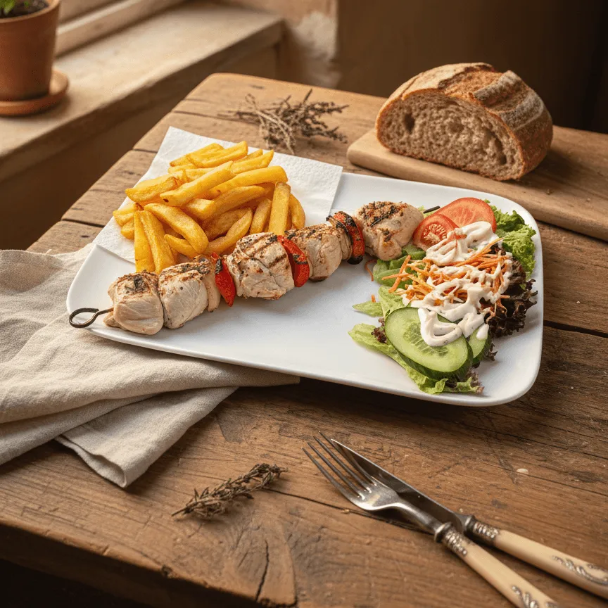 Brochette de poulet