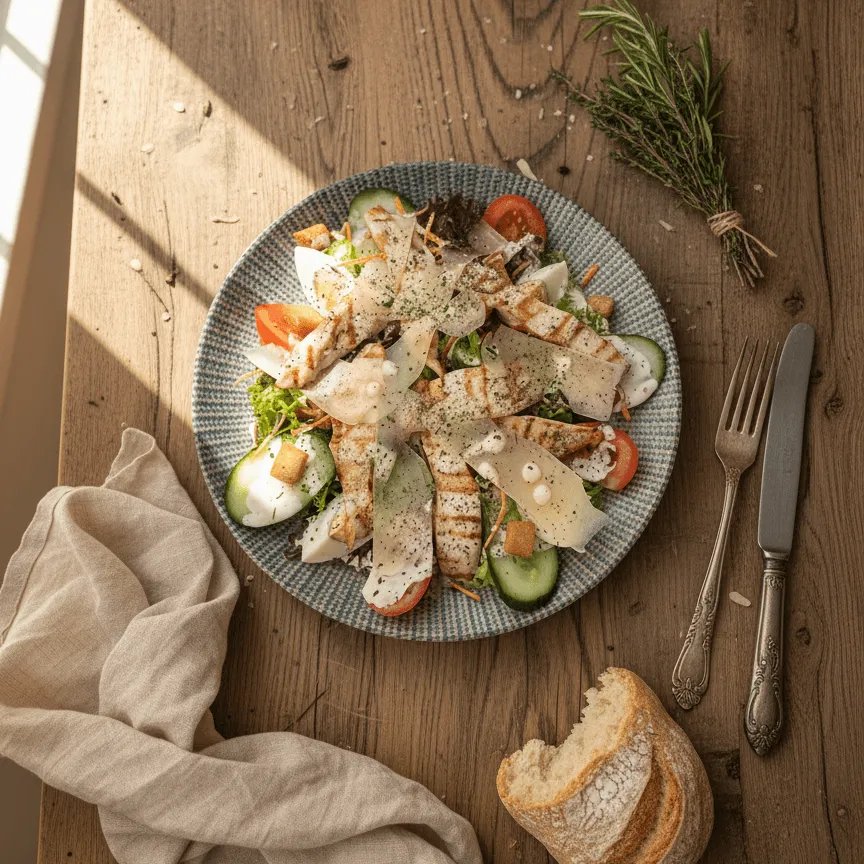Salade César au poulet