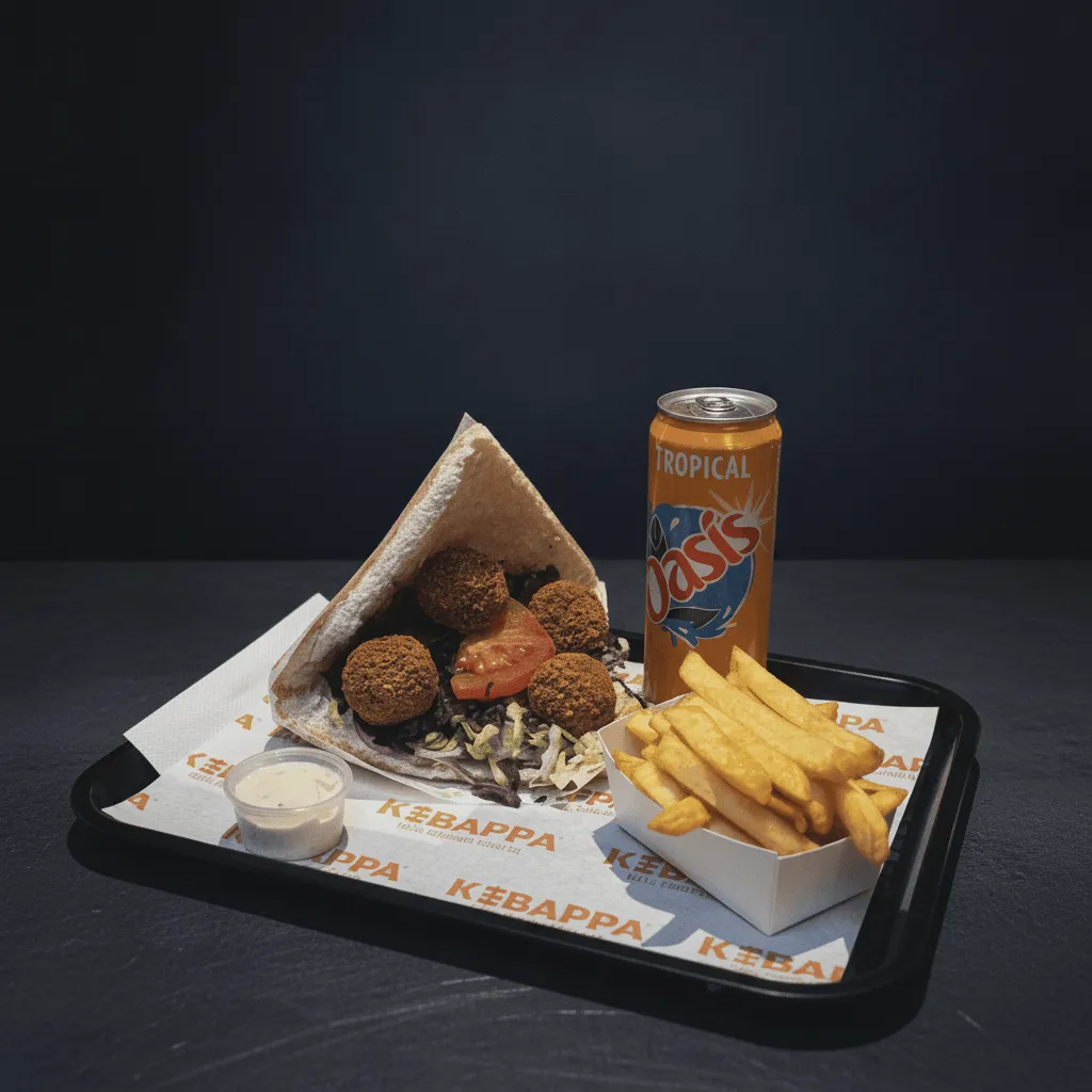 MENU FALAFEL PAIN GAUFFRE