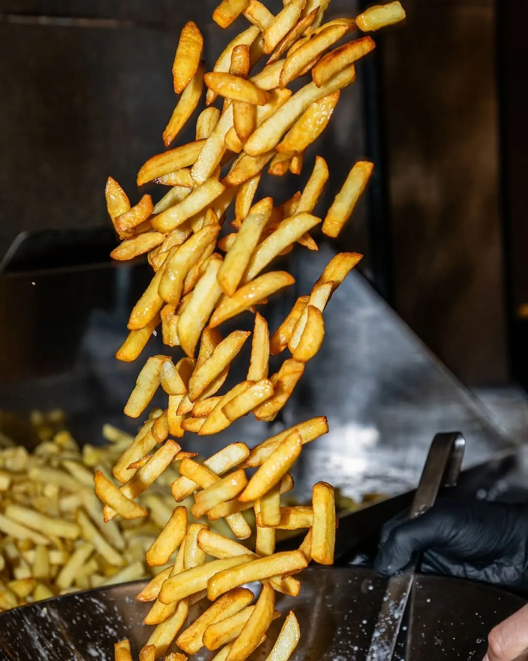 Les frites fraîches