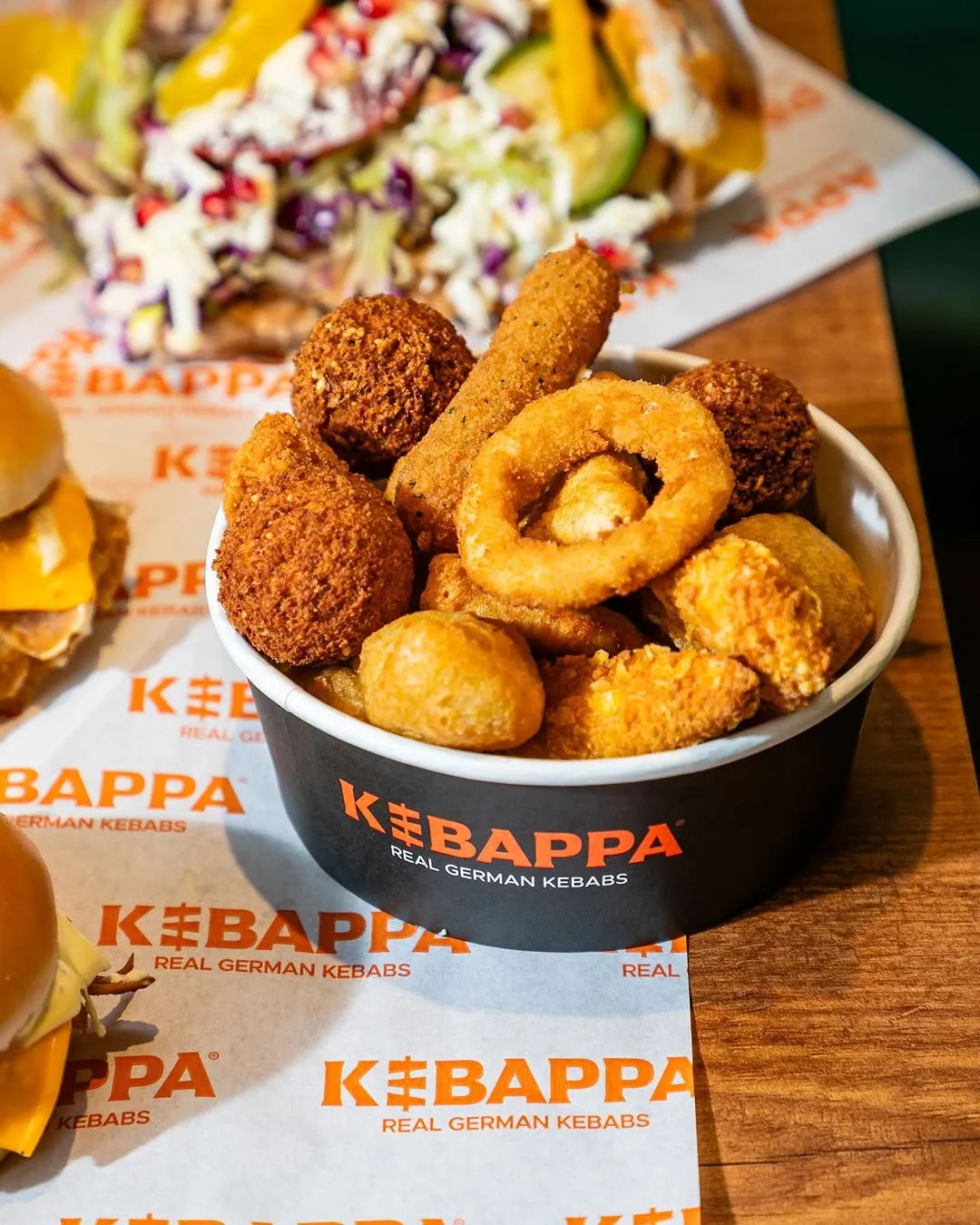 Falafels, onion rings et compagnie