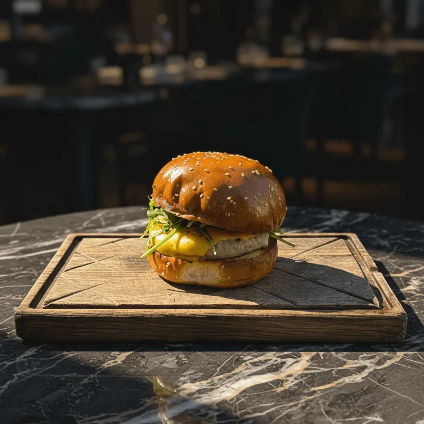Burger Angus cheddar