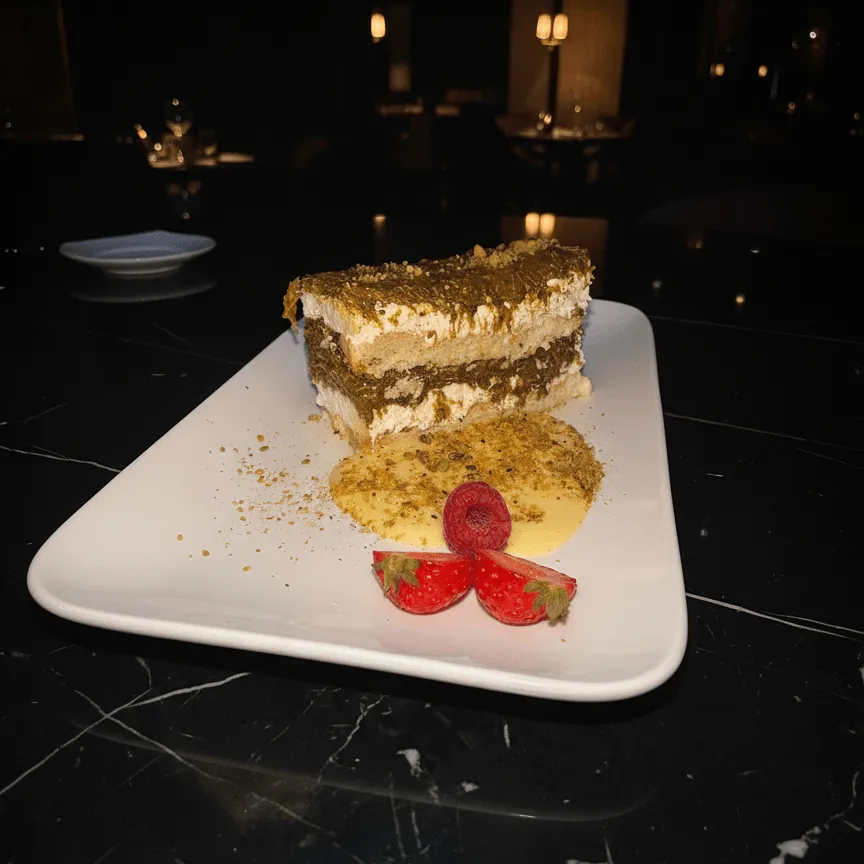 Tiramisu pistache
