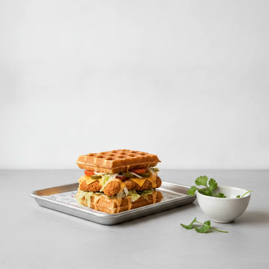 Waffle Burger