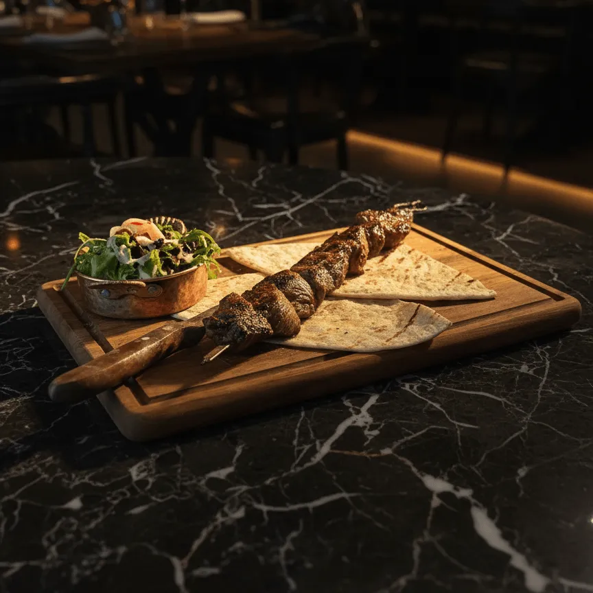 BROCHETTE DE BOEUF