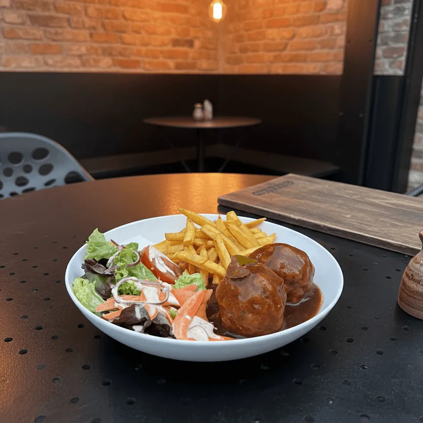 Assiette Boulette maison (lapin)